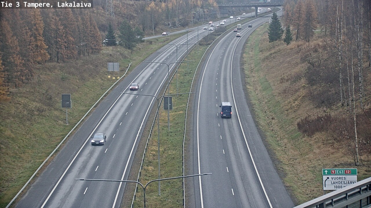 Kelikamerat Kuva Tie 3 Tampere, Lakalaiva, Tampere, Pirkanmaa