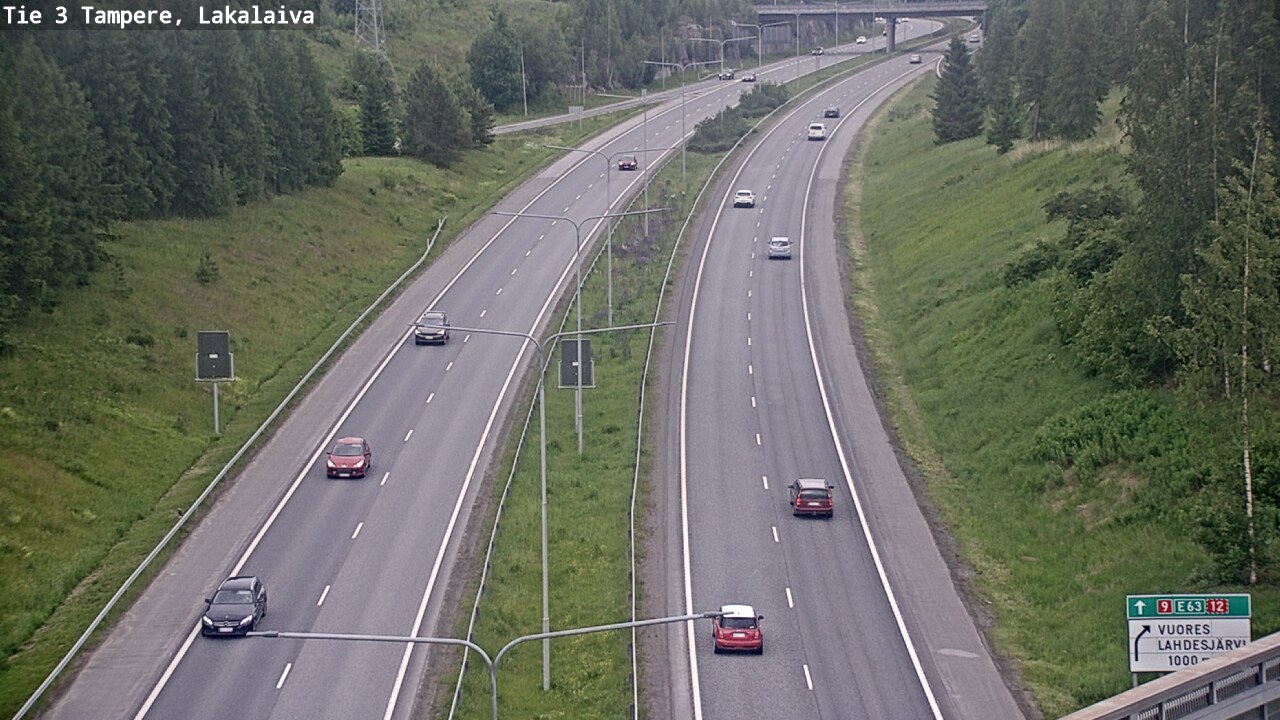 Kelikamerat Kuva Tie 3 Tampere, Lakalaiva, Tampere, Pirkanmaa