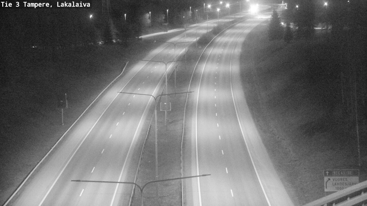 Weather Camera Image Road 3 Tampere, Lakalaiva, Tampere, Pirkanmaa