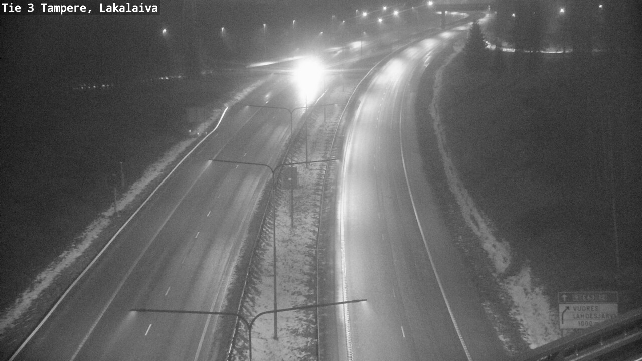 Weather Camera Image Väg 3 Tammerfors, Lakalaiva, Tampere, Pirkanmaa