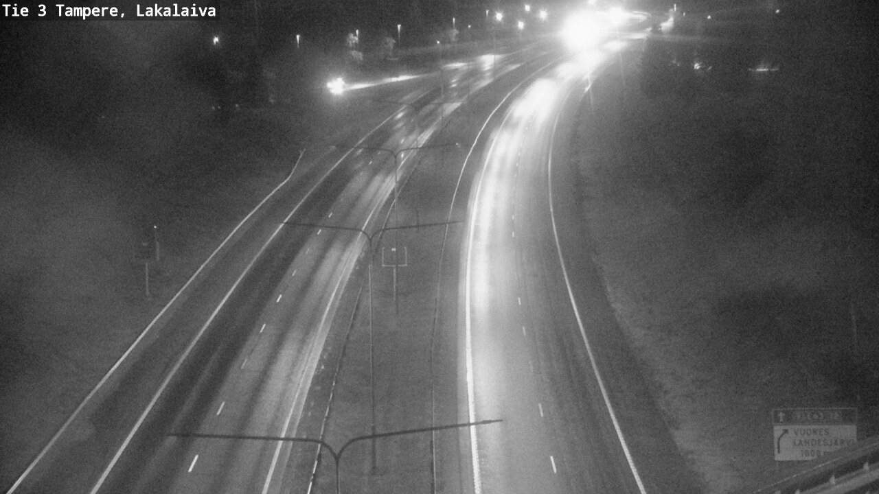 Weather Camera Image Road 3 Tampere, Lakalaiva, Tampere, Pirkanmaa