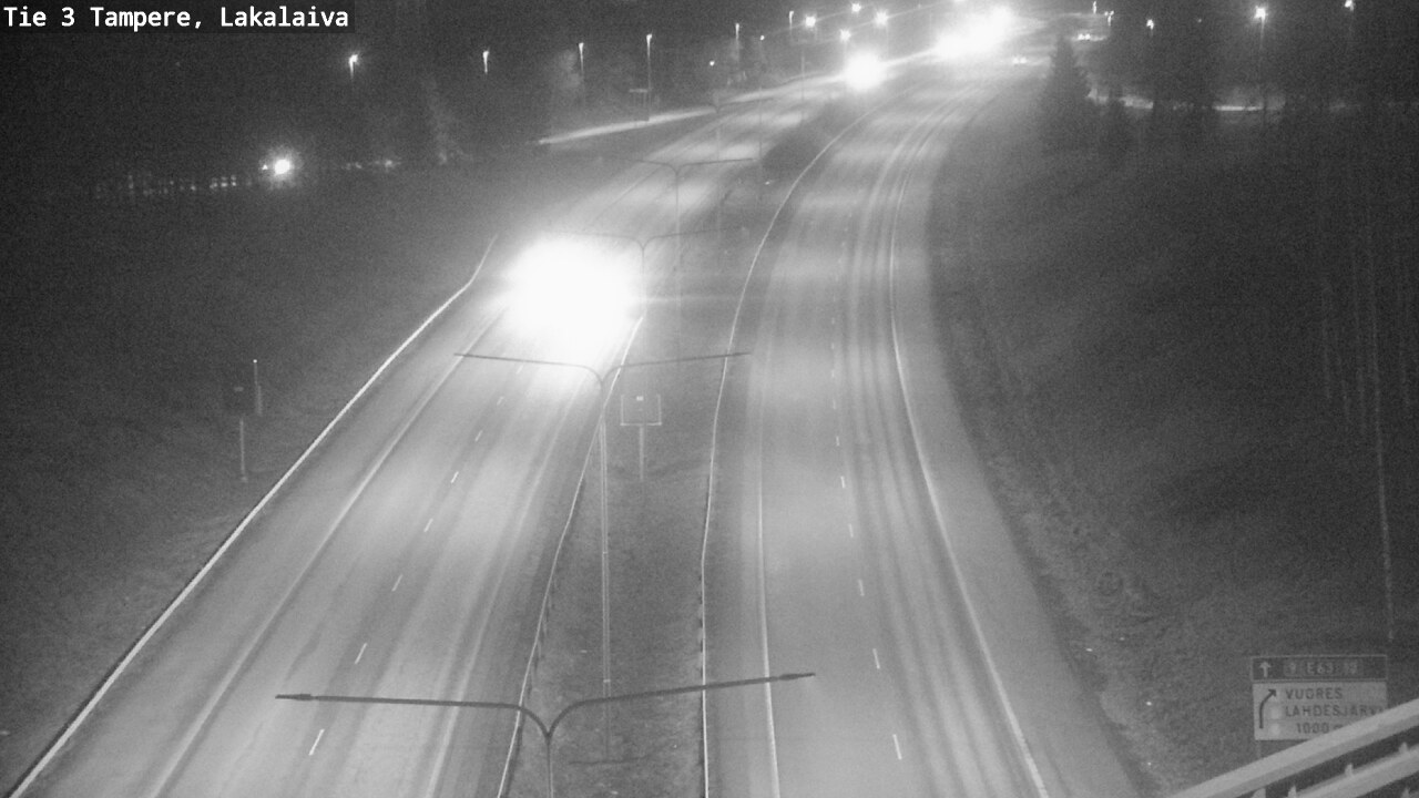 Weather Camera Image Road 3 Tampere, Lakalaiva, Tampere, Pirkanmaa