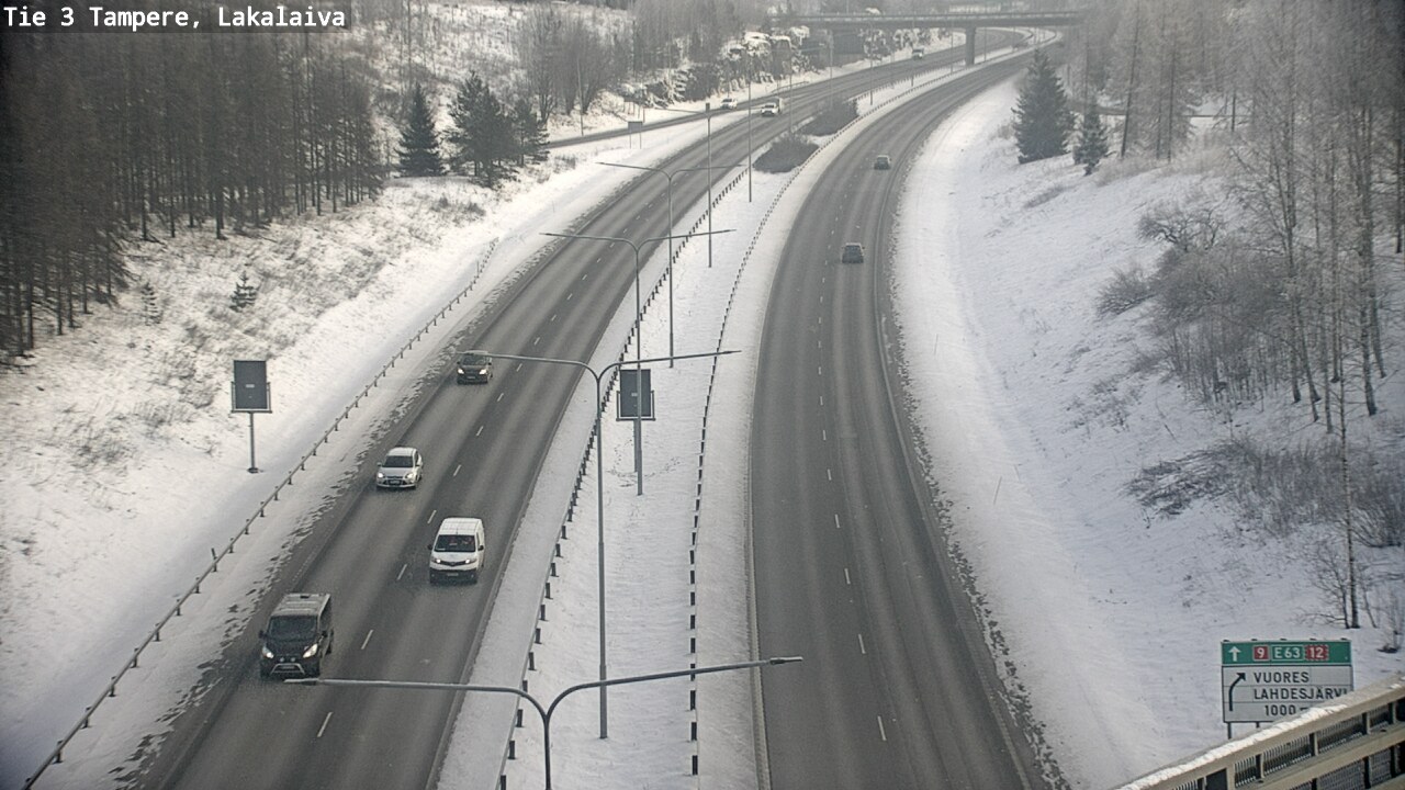 Kelikamerat Kuva Tie 3 Tampere, Lakalaiva, Tampere, Pirkanmaa