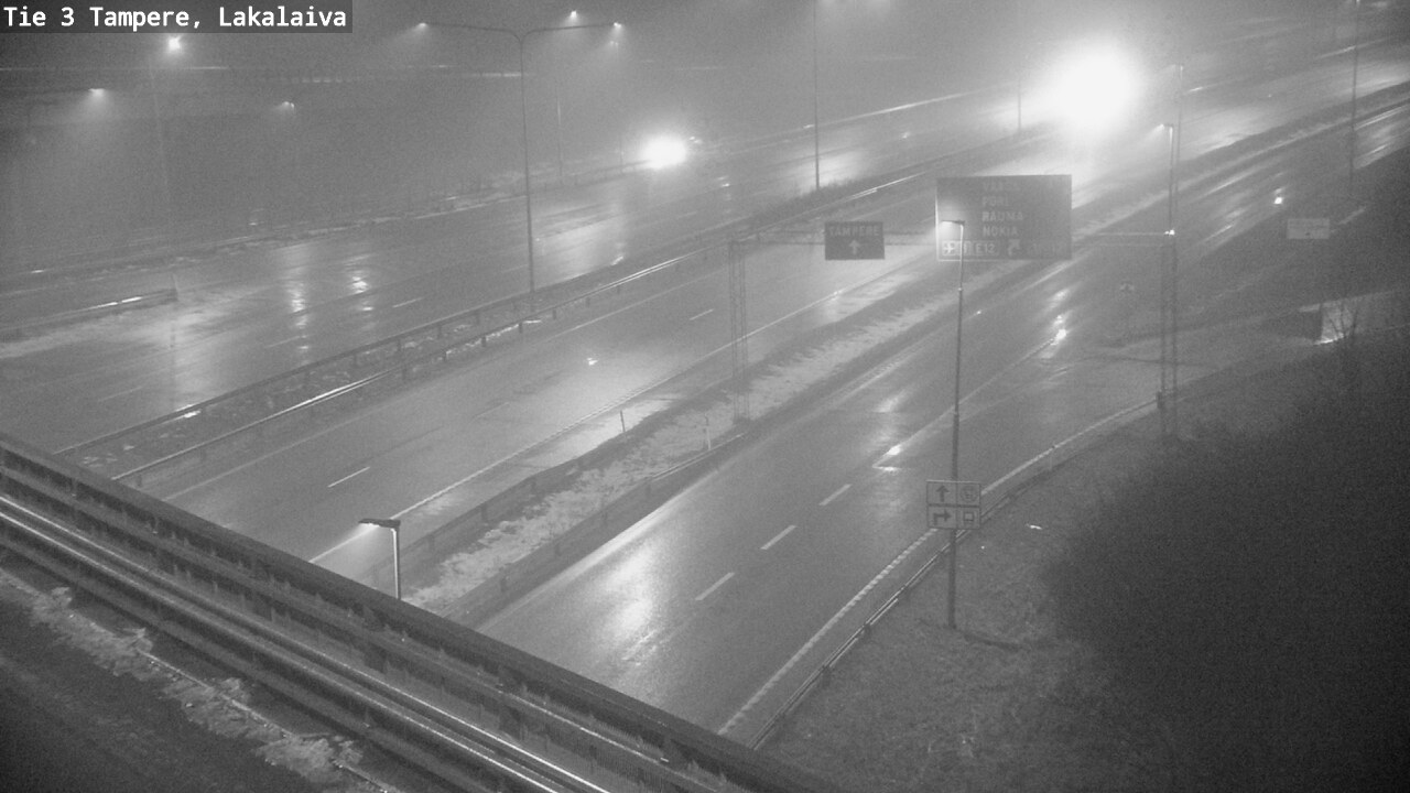 Weather Camera Image Road 3 Tampere, Lakalaiva, Tampere, Pirkanmaa