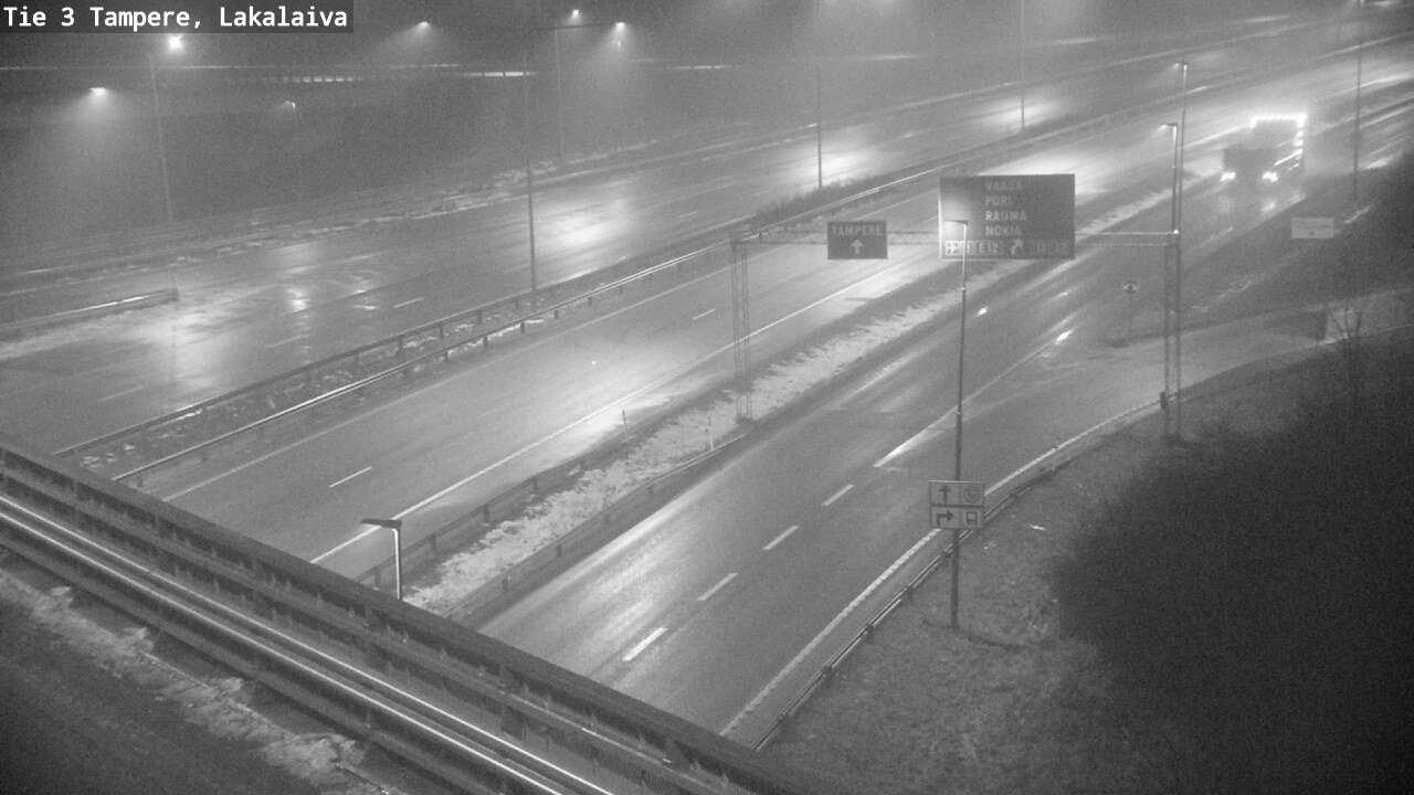 Weather Camera Image Road 3 Tampere, Lakalaiva, Tampere, Pirkanmaa