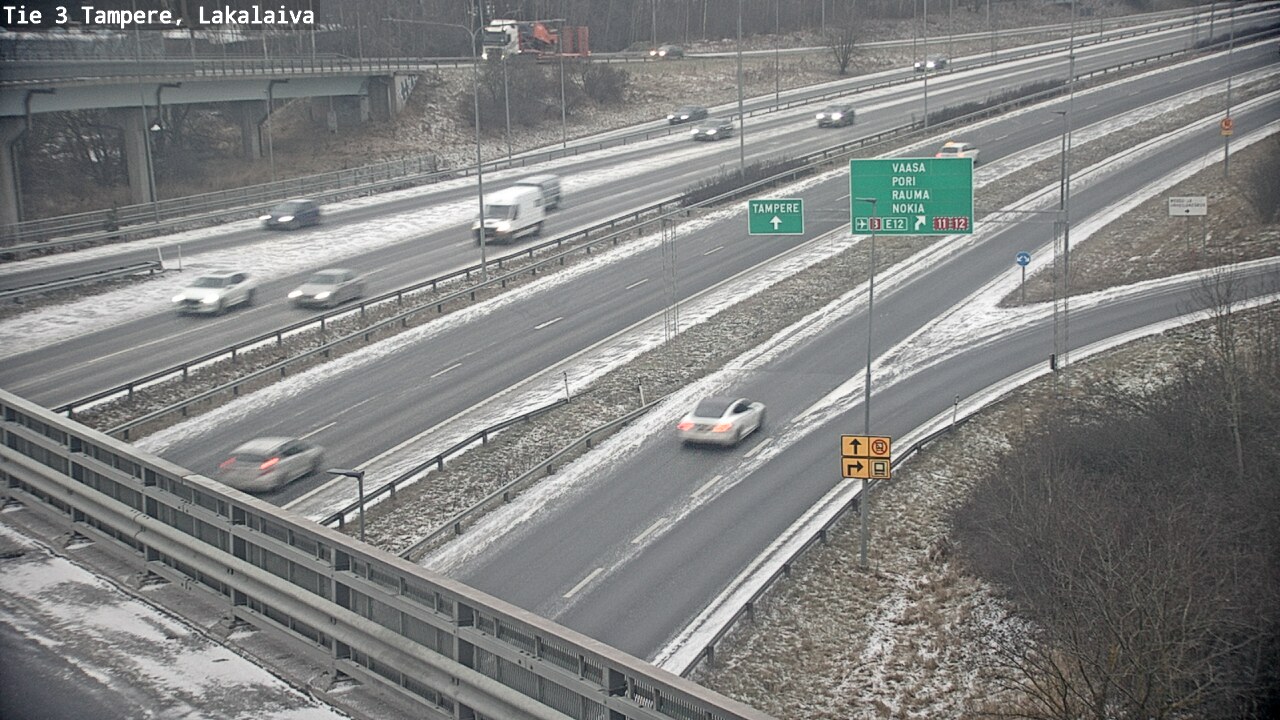 Kelikamerat Kuva Tie 3 Tampere, Lakalaiva, Tampere, Pirkanmaa