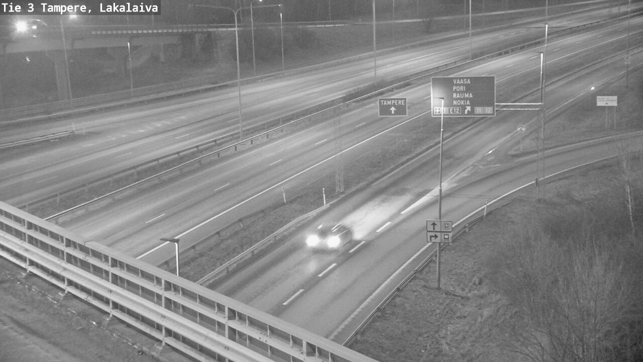 Weather Camera Image Road 3 Tampere, Lakalaiva, Tampere, Pirkanmaa