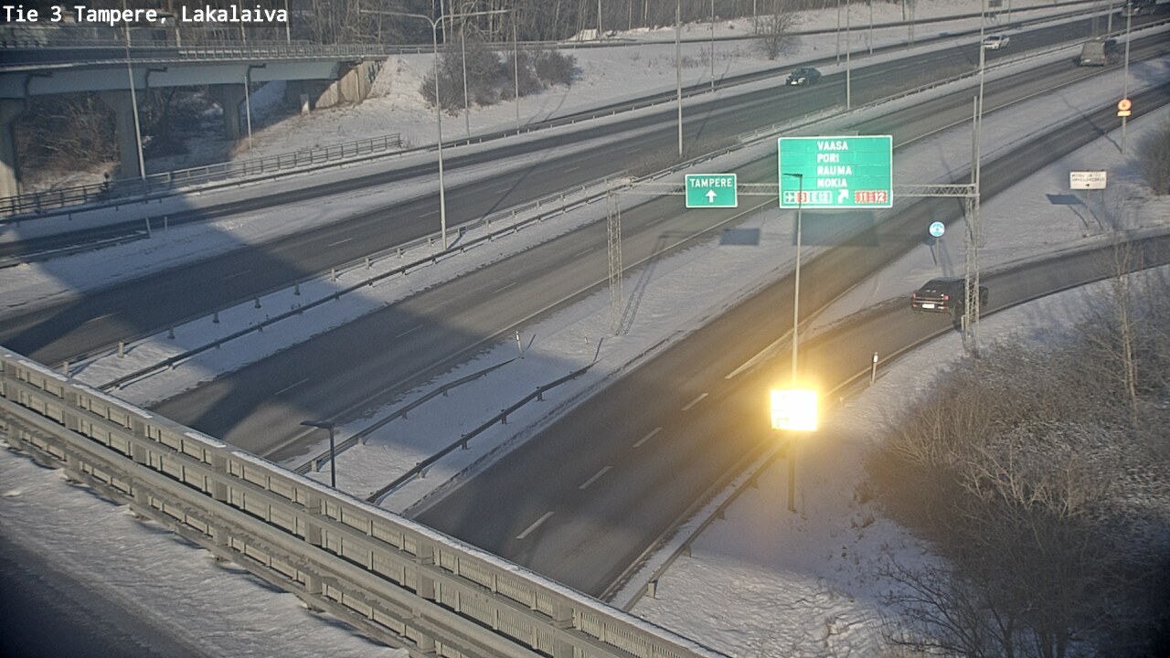 Kelikamerat Kuva Tie 3 Tampere, Lakalaiva, Tampere, Pirkanmaa