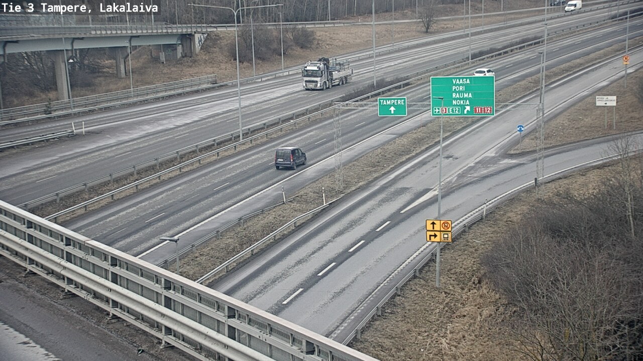 Kelikamerat Kuva Tie 3 Tampere, Lakalaiva, Tampere, Pirkanmaa