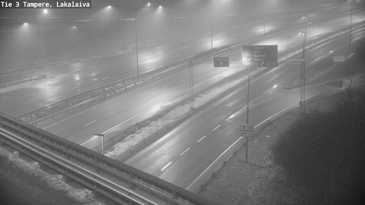 Weather Camera Image Road 3 Tampere, Lakalaiva, Tampere, Pirkanmaa
