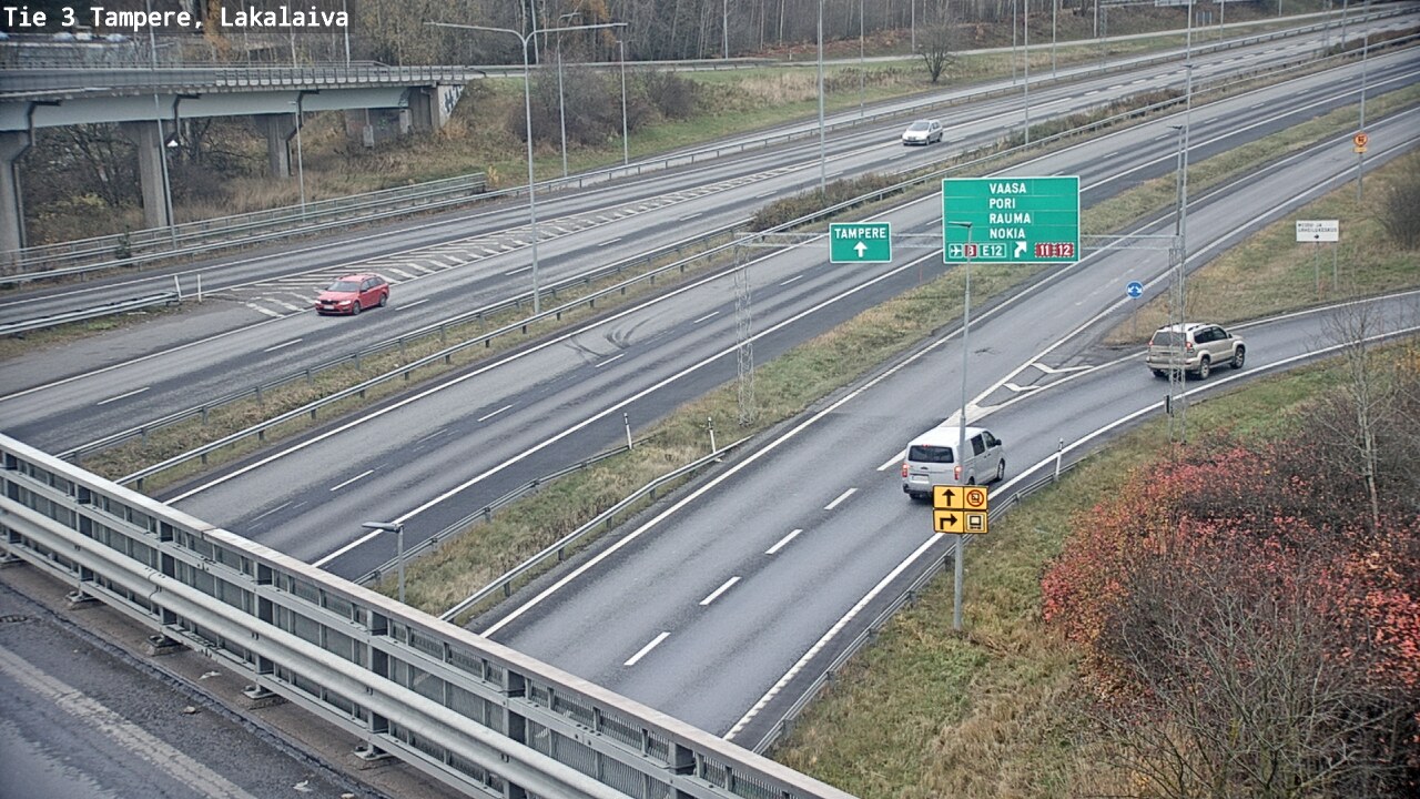 Kelikamerat Kuva Tie 3 Tampere, Lakalaiva, Tampere, Pirkanmaa