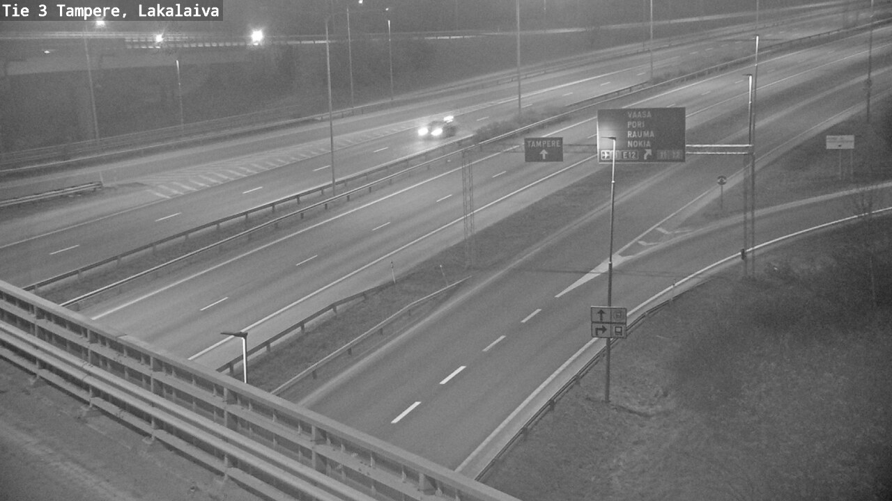 Weather Camera Image Road 3 Tampere, Lakalaiva, Tampere, Pirkanmaa