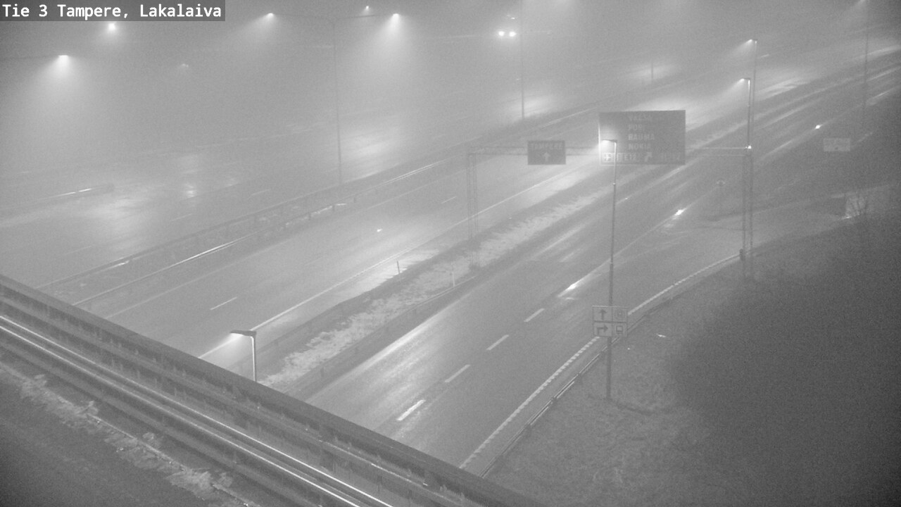 Weather Camera Image Road 3 Tampere, Lakalaiva, Tampere, Pirkanmaa