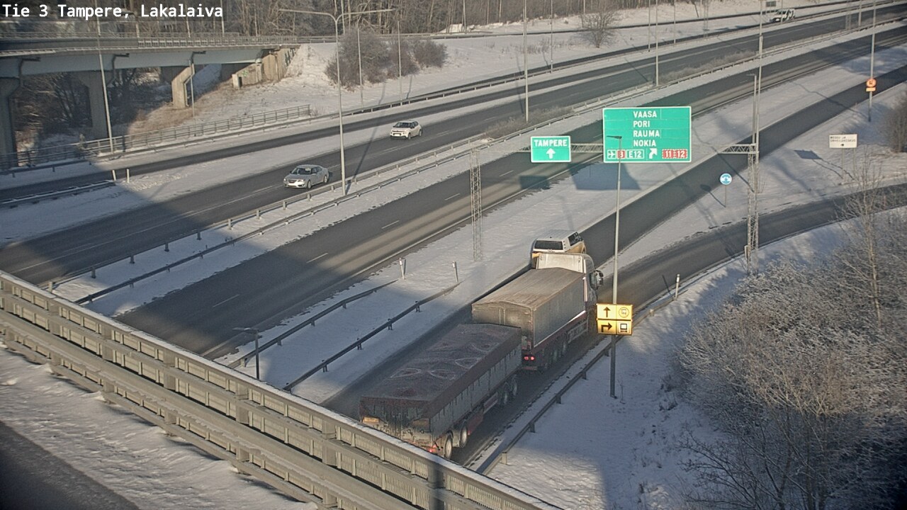 Kelikamerat Kuva Tie 3 Tampere, Lakalaiva, Tampere, Pirkanmaa