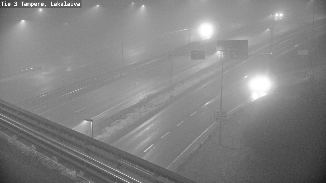 Weather Camera Image Road 3 Tampere, Lakalaiva, Tampere, Pirkanmaa