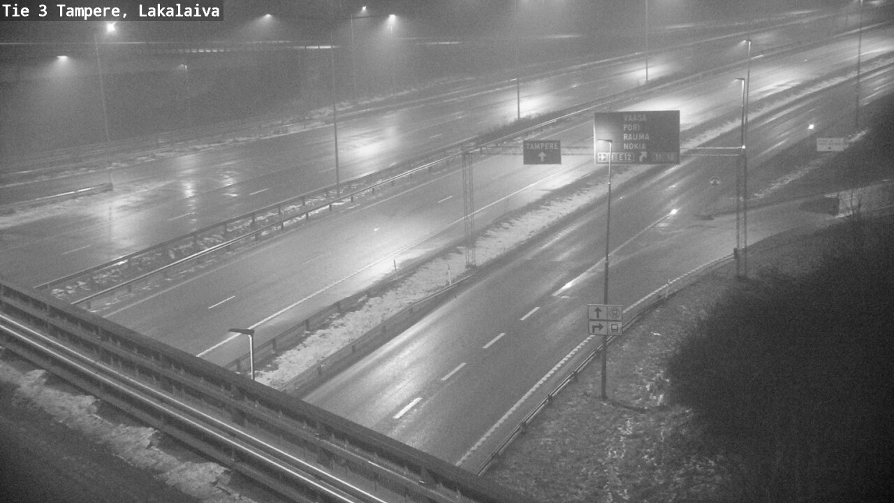 Weather Camera Image Road 3 Tampere, Lakalaiva, Tampere, Pirkanmaa