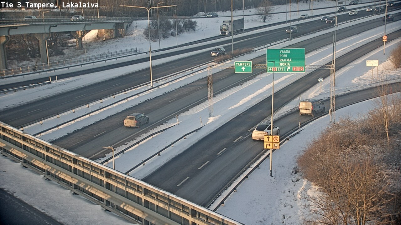 Kelikamerat Kuva Tie 3 Tampere, Lakalaiva, Tampere, Pirkanmaa