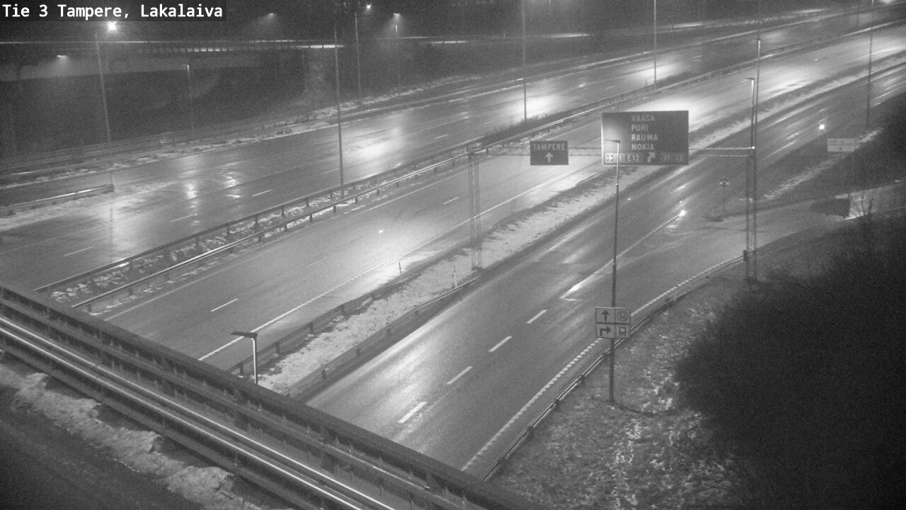 Weather Camera Image Road 3 Tampere, Lakalaiva, Tampere, Pirkanmaa