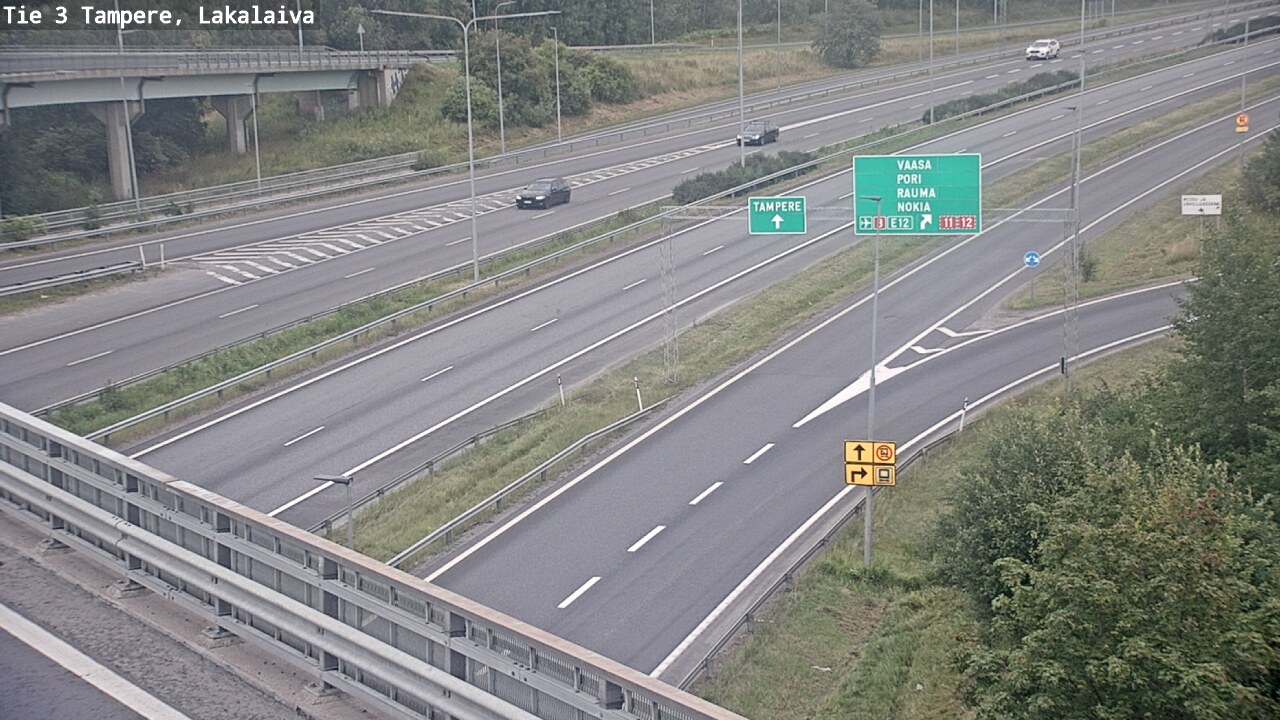 Weather Camera Image Road 3 Tampere, Lakalaiva, Tampere, Pirkanmaa