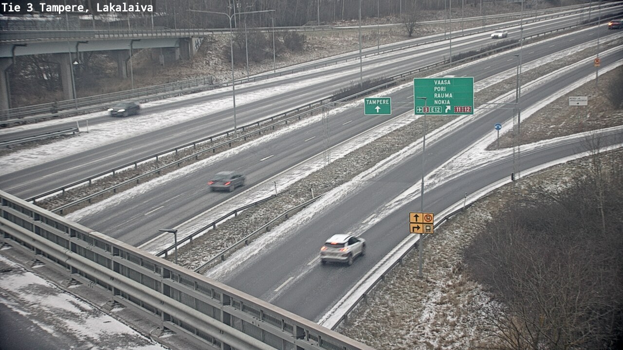 Kelikamerat Kuva Tie 3 Tampere, Lakalaiva, Tampere, Pirkanmaa