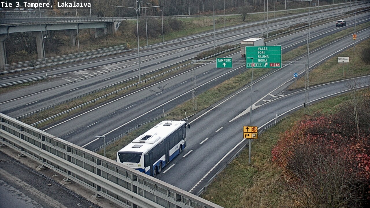 Kelikamerat Kuva Tie 3 Tampere, Lakalaiva, Tampere, Pirkanmaa