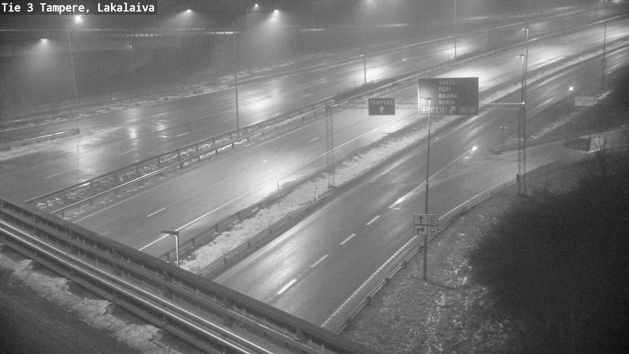 Weather Camera Image Road 3 Tampere, Lakalaiva, Tampere, Pirkanmaa