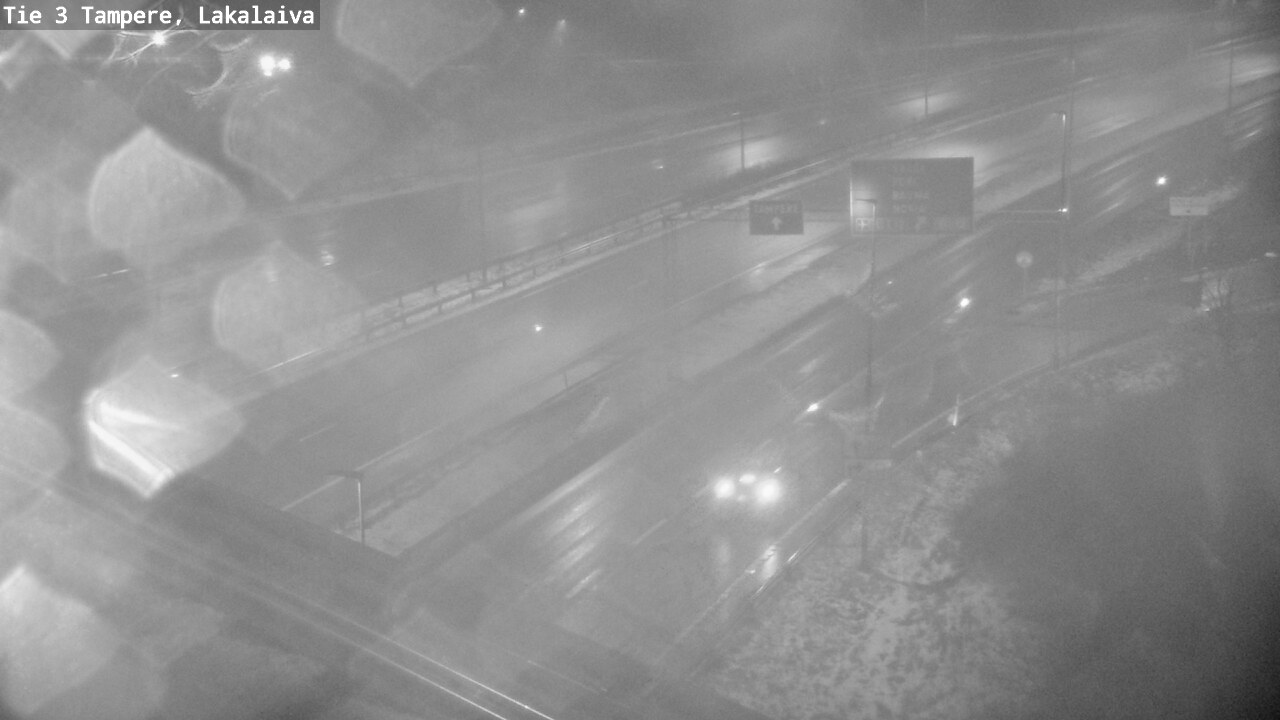 Weather Camera Image Road 3 Tampere, Lakalaiva, Tampere, Pirkanmaa
