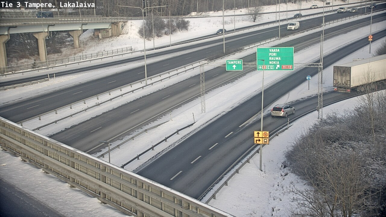 Kelikamerat Kuva Tie 3 Tampere, Lakalaiva, Tampere, Pirkanmaa