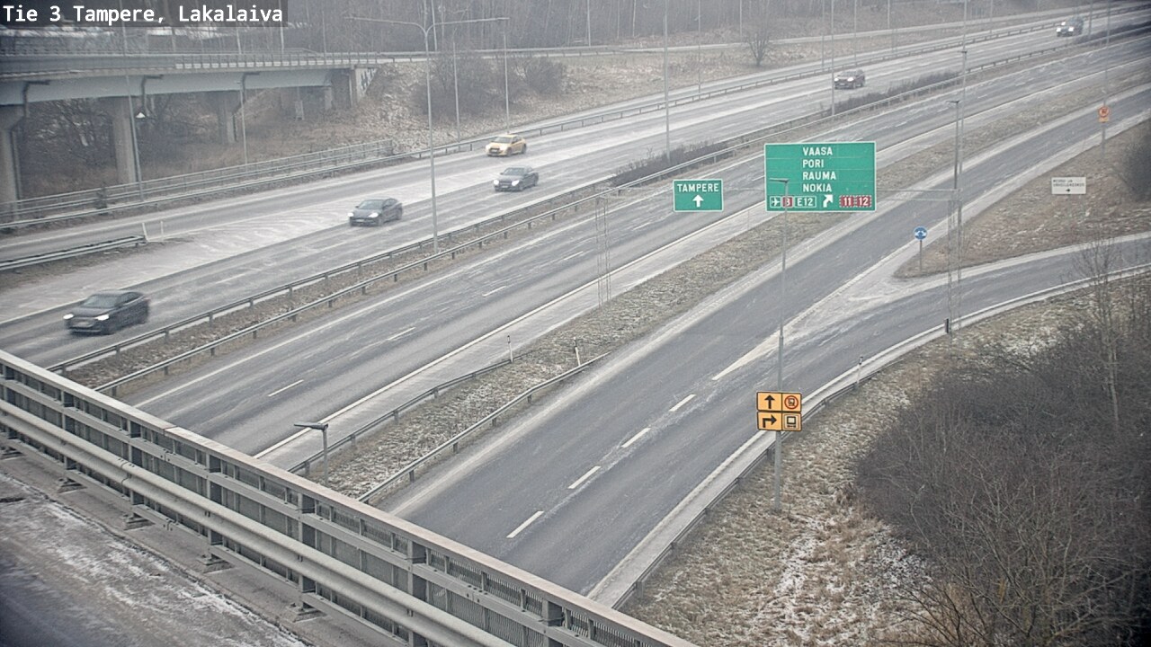 Kelikamerat Kuva Tie 3 Tampere, Lakalaiva, Tampere, Pirkanmaa