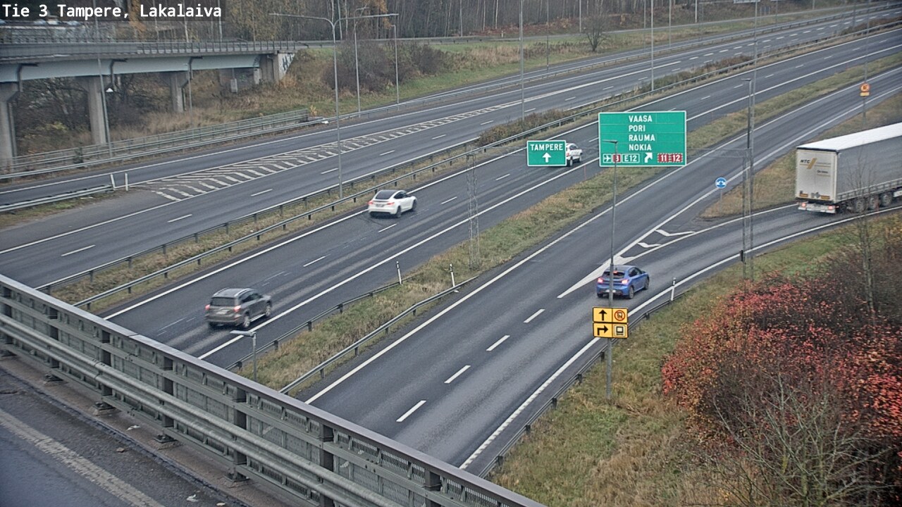 Kelikamerat Kuva Tie 3 Tampere, Lakalaiva, Tampere, Pirkanmaa