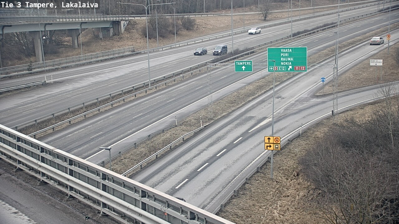 Kelikamerat Kuva Tie 3 Tampere, Lakalaiva, Tampere, Pirkanmaa