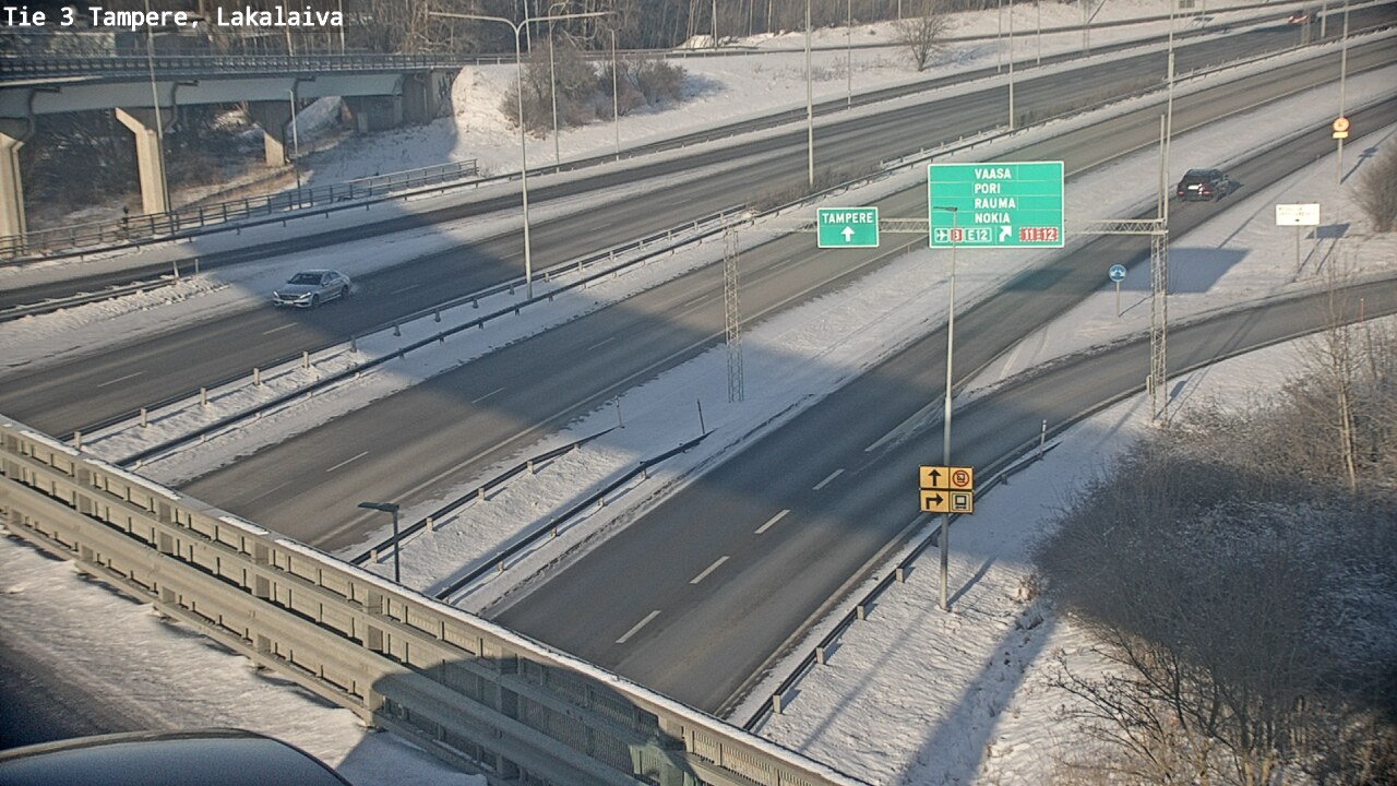 Kelikamerat Kuva Tie 3 Tampere, Lakalaiva, Tampere, Pirkanmaa