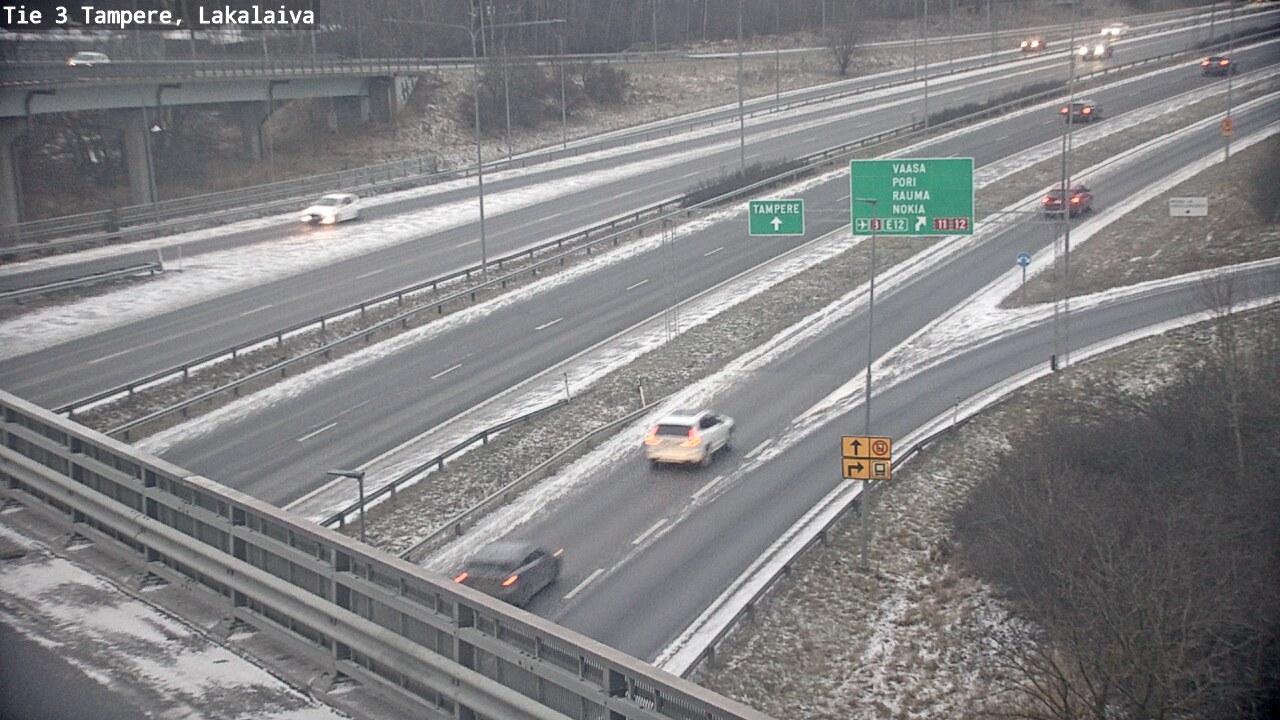 Kelikamerat Kuva Tie 3 Tampere, Lakalaiva, Tampere, Pirkanmaa