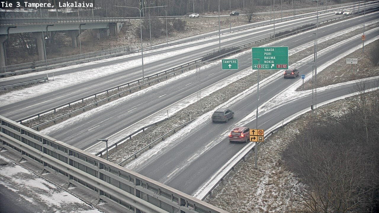 Kelikamerat Kuva Tie 3 Tampere, Lakalaiva, Tampere, Pirkanmaa