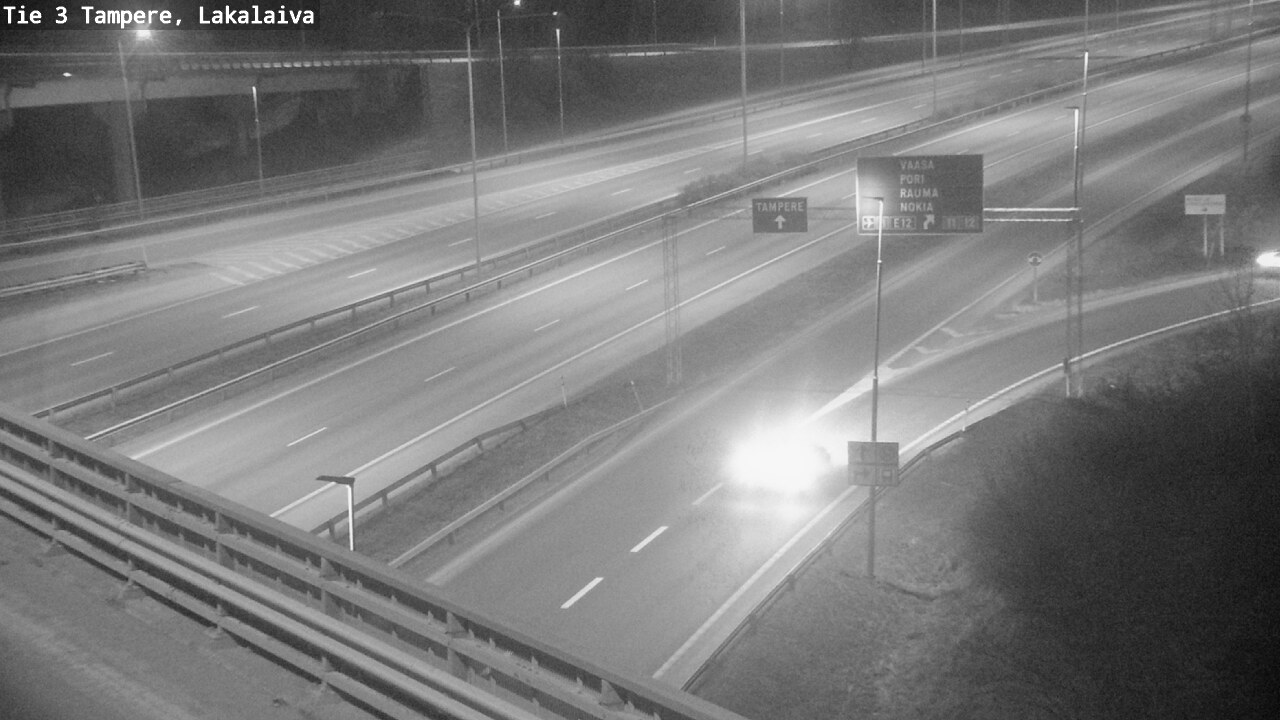 Weather Camera Image Road 3 Tampere, Lakalaiva, Tampere, Pirkanmaa