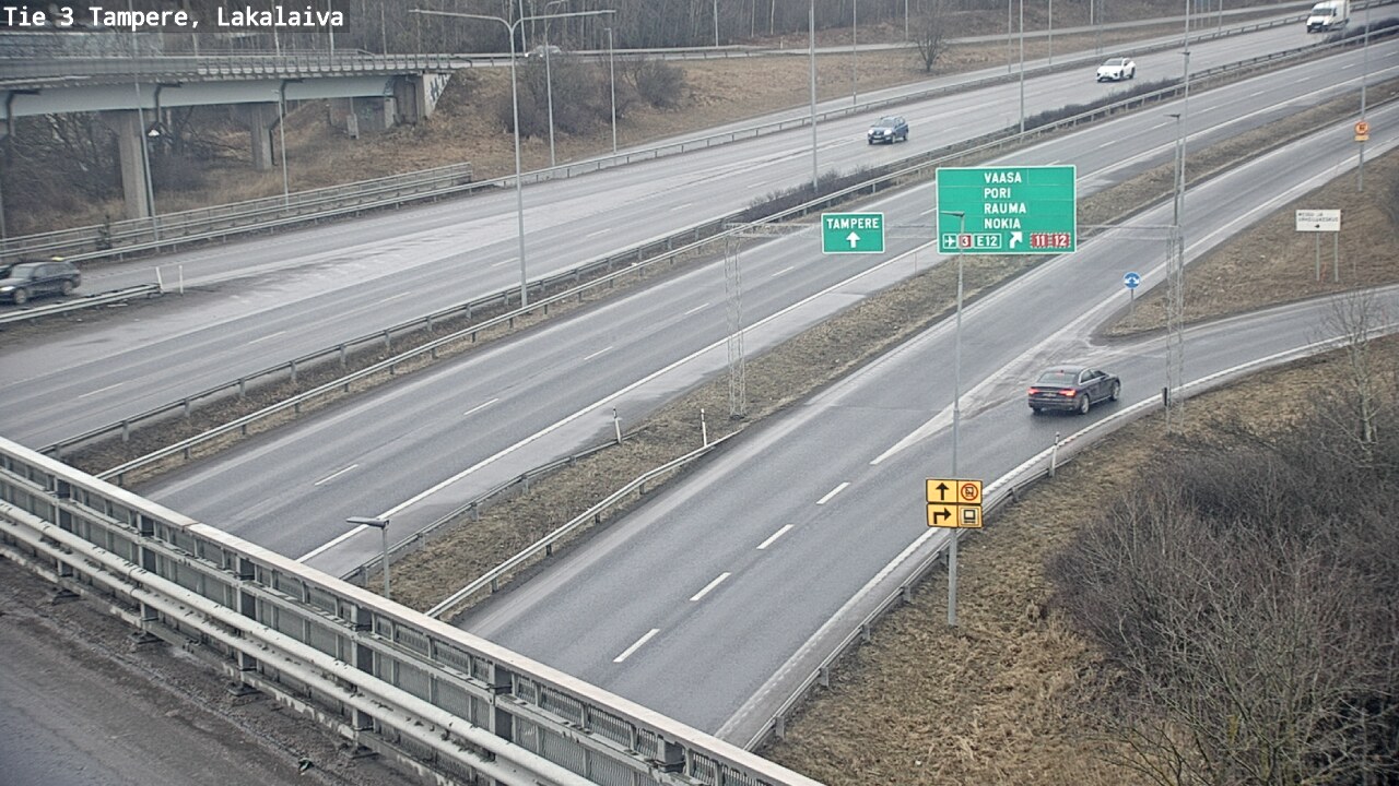 Kelikamerat Kuva Tie 3 Tampere, Lakalaiva, Tampere, Pirkanmaa