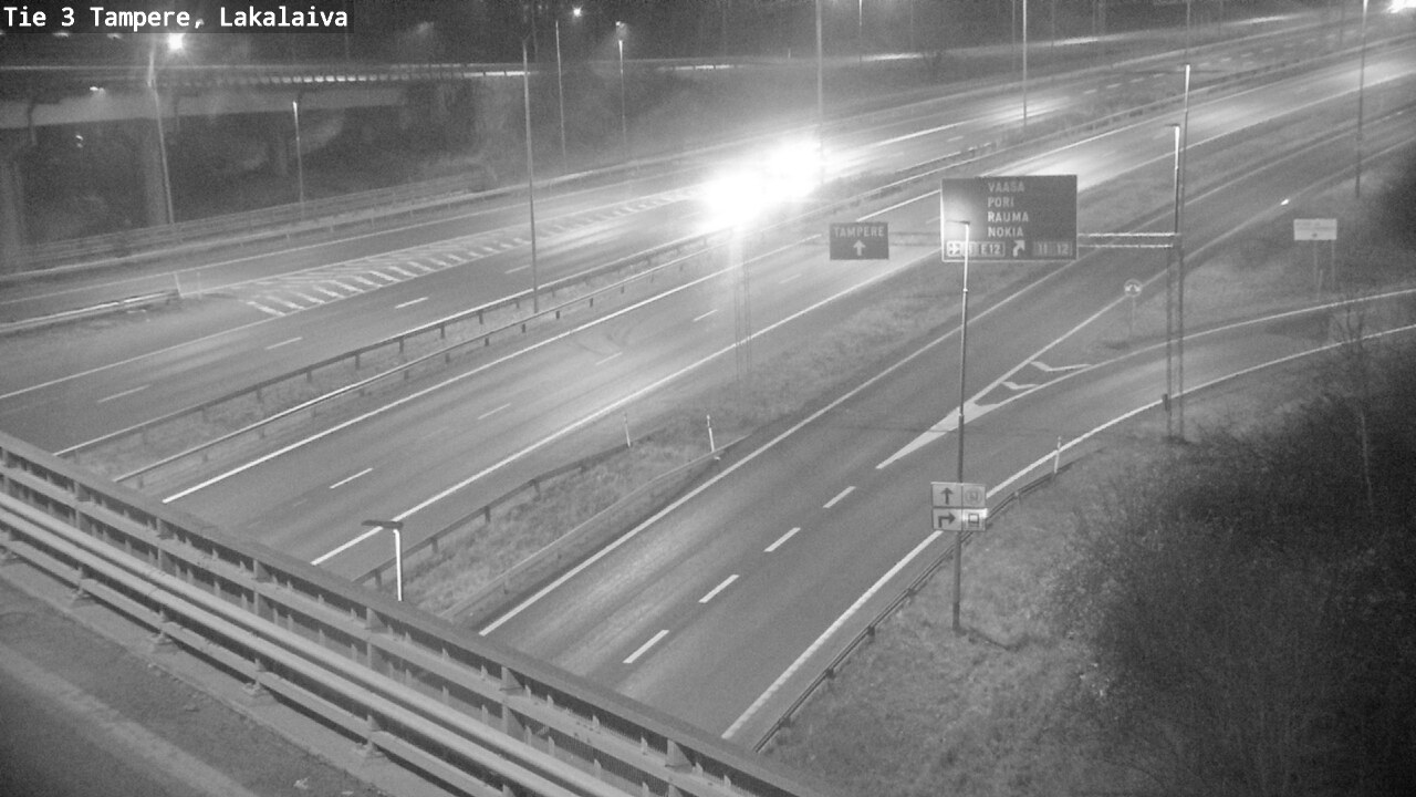 Kelikamerat Kuva Tie 3 Tampere, Lakalaiva, Tampere, Pirkanmaa