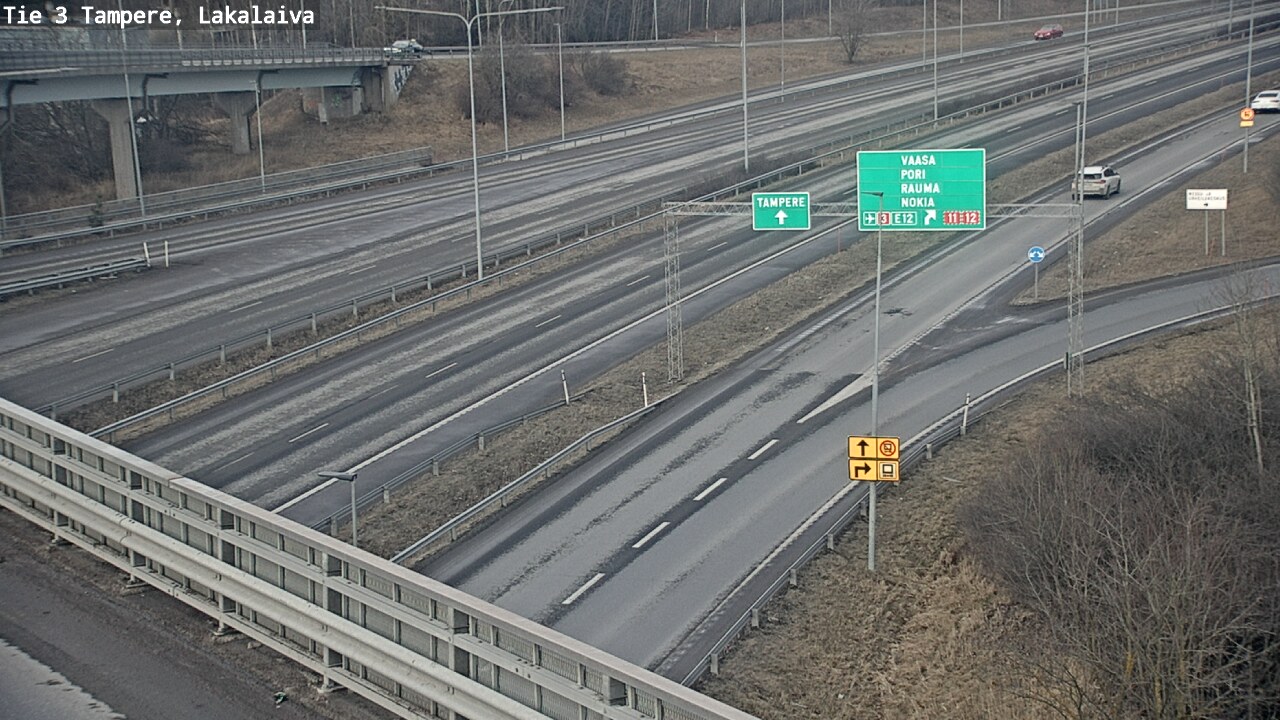 Kelikamerat Kuva Tie 3 Tampere, Lakalaiva, Tampere, Pirkanmaa