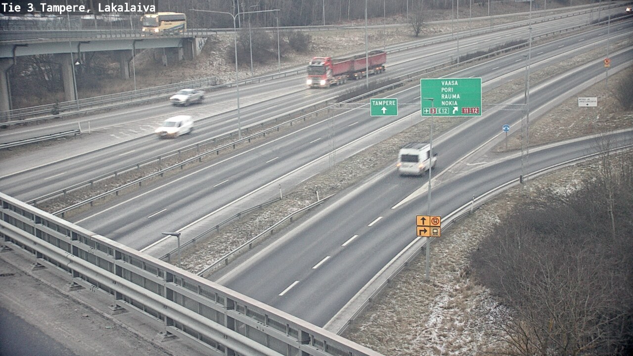 Kelikamerat Kuva Tie 3 Tampere, Lakalaiva, Tampere, Pirkanmaa