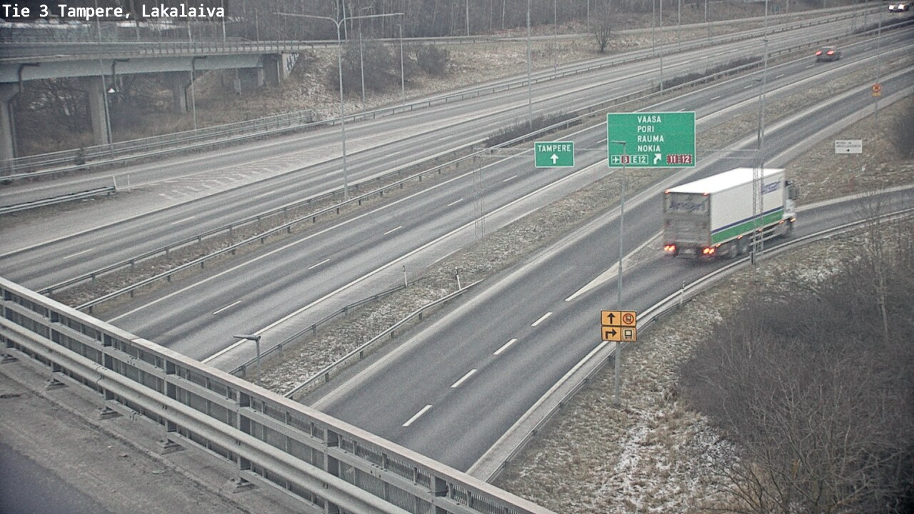 Kelikamerat Kuva Tie 3 Tampere, Lakalaiva, Tampere, Pirkanmaa