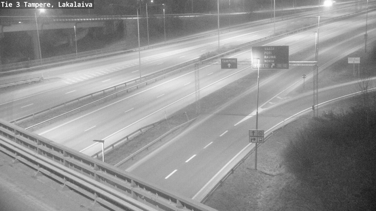 Weather Camera Image Road 3 Tampere, Lakalaiva, Tampere, Pirkanmaa