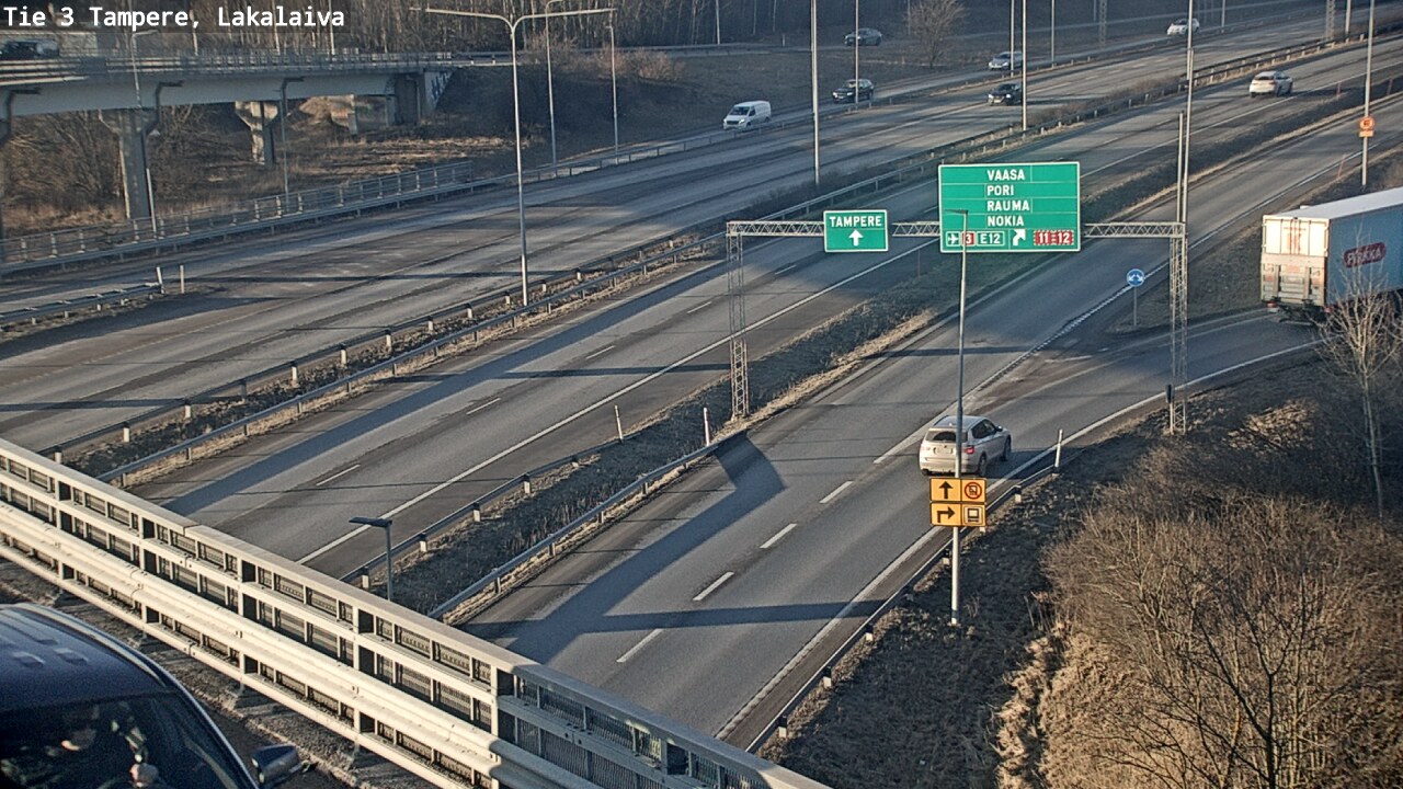 Weather Camera Image Road 3 Tampere, Lakalaiva, Tampere, Pirkanmaa