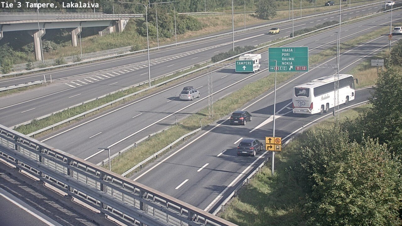 Kelikamerat Kuva Tie 3 Tampere, Lakalaiva, Tampere, Pirkanmaa