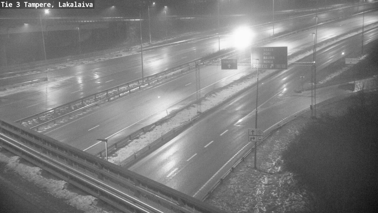 Weather Camera Image Road 3 Tampere, Lakalaiva, Tampere, Pirkanmaa