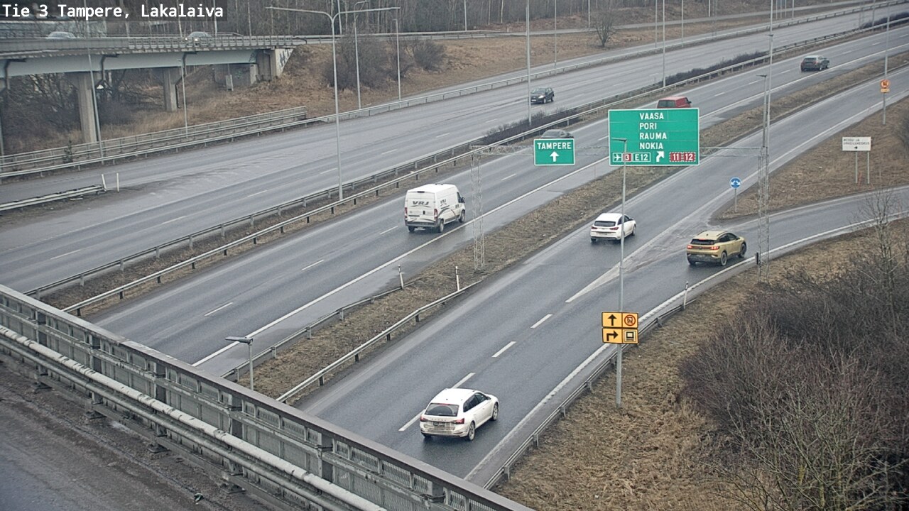 Kelikamerat Kuva Tie 3 Tampere, Lakalaiva, Tampere, Pirkanmaa