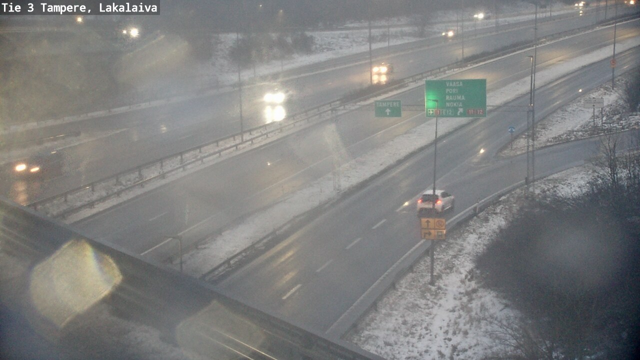 Weather Camera Image Road 3 Tampere, Lakalaiva, Tampere, Pirkanmaa