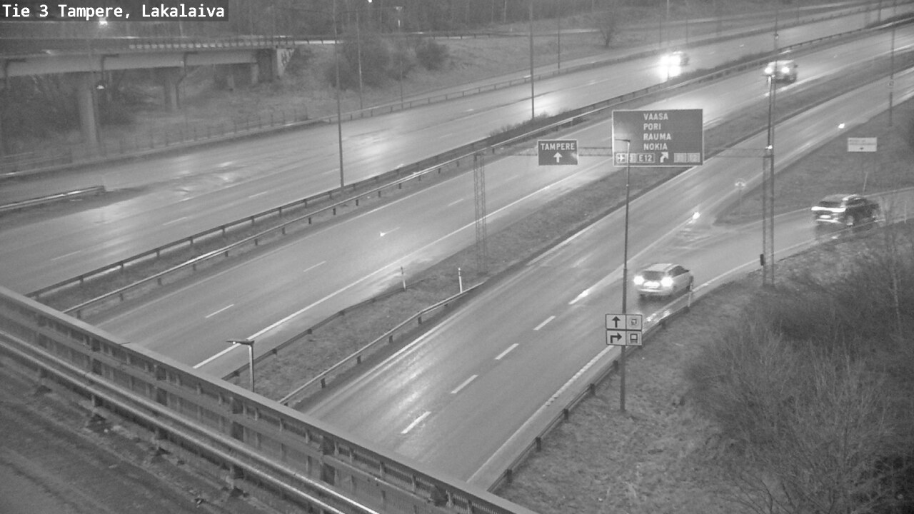 Kelikamerat Kuva Tie 3 Tampere, Lakalaiva, Tampere, Pirkanmaa