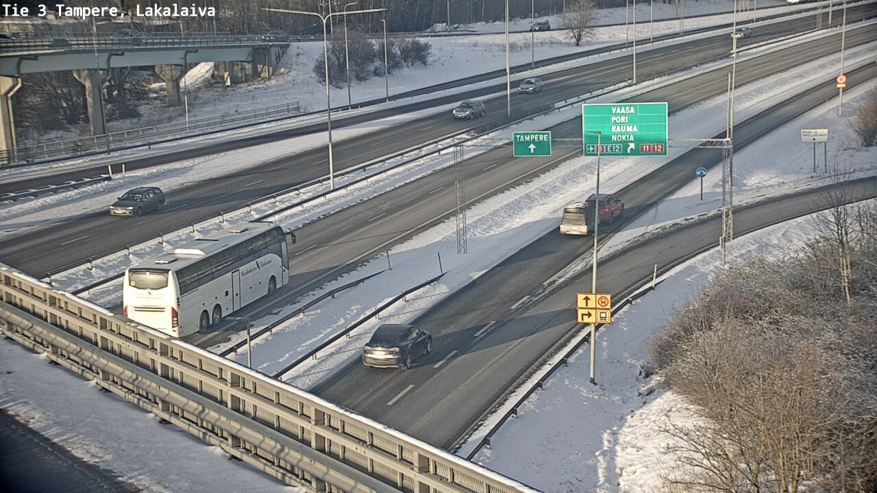 Kelikamerat Kuva Tie 3 Tampere, Lakalaiva, Tampere, Pirkanmaa