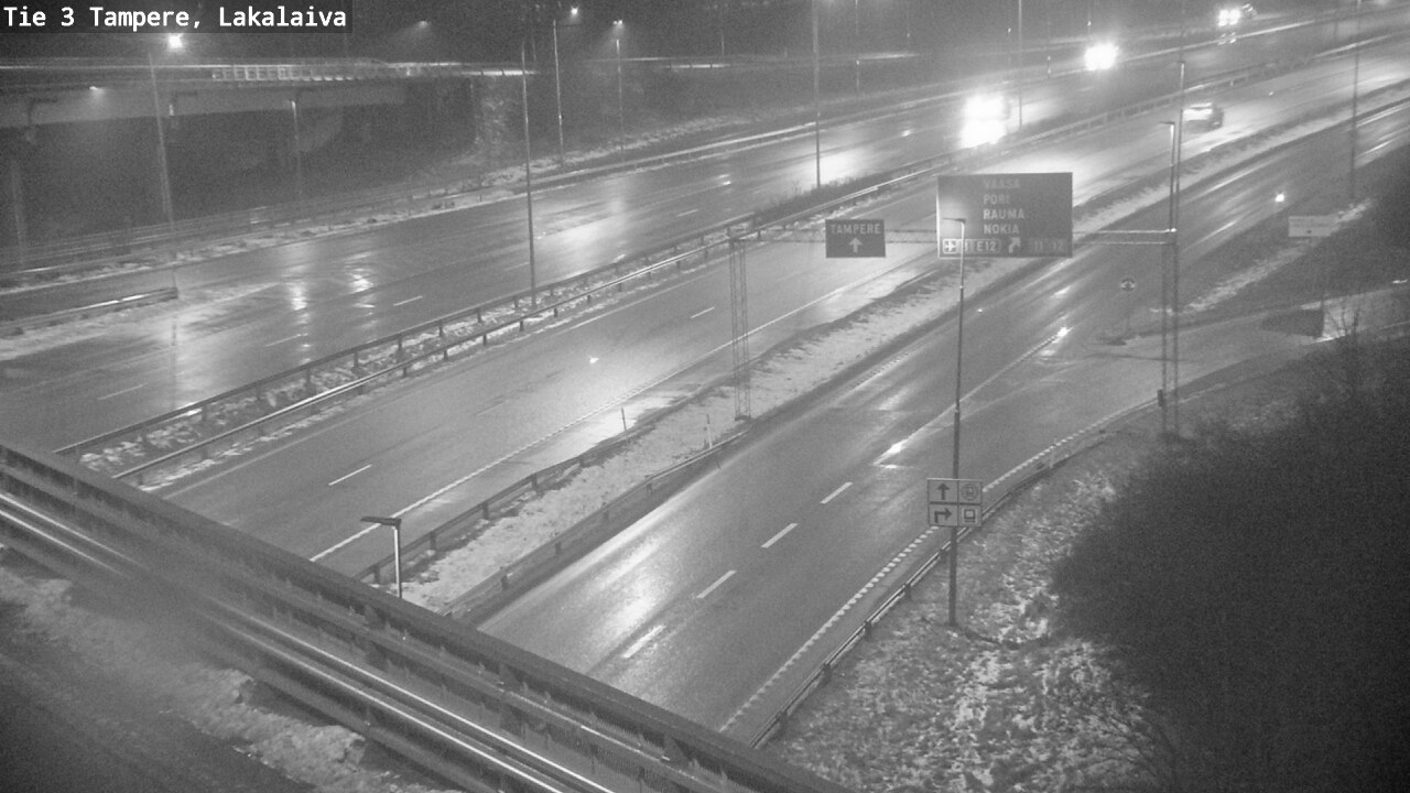 Weather Camera Image Road 3 Tampere, Lakalaiva, Tampere, Pirkanmaa