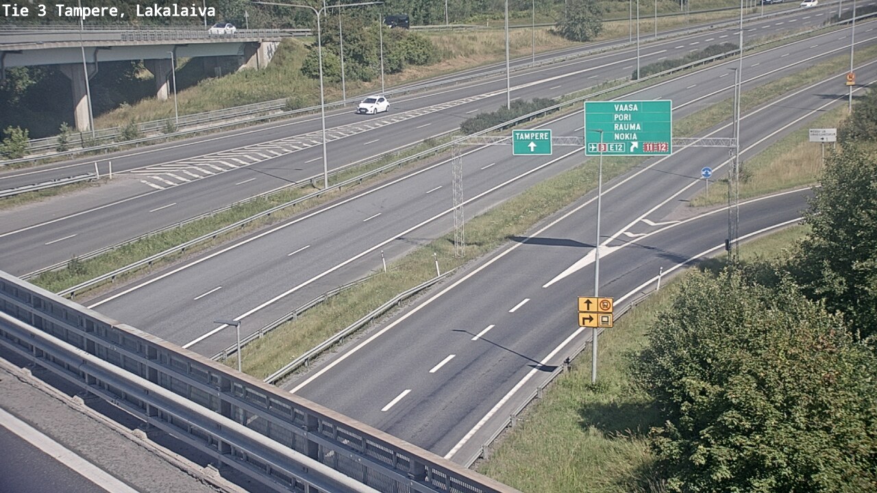 Kelikamerat Kuva Tie 3 Tampere, Lakalaiva, Tampere, Pirkanmaa